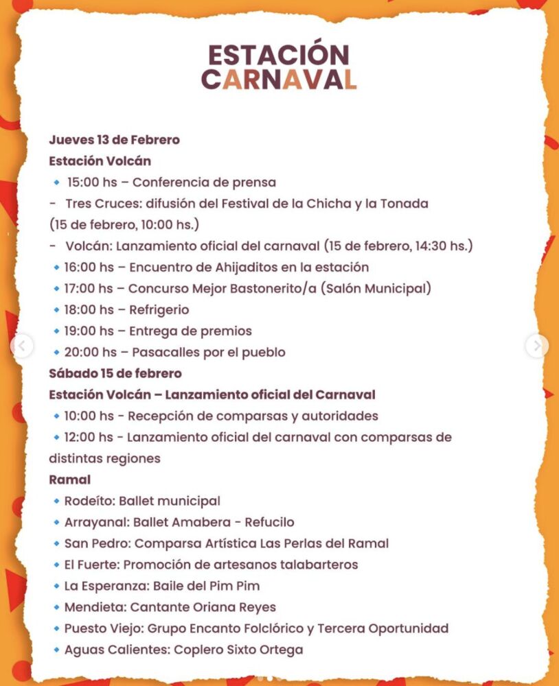 Carnaval en el Tren Solar - Ojos del Mundo
